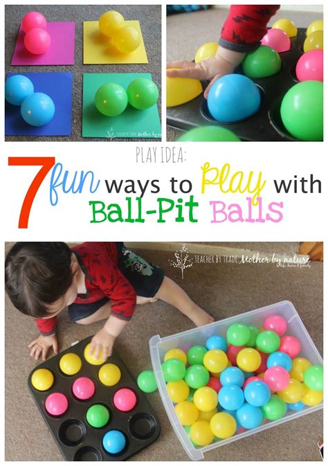 Play Idea 7 Fun Ways To Play With Ball Pit Balls Ball Pit Baby