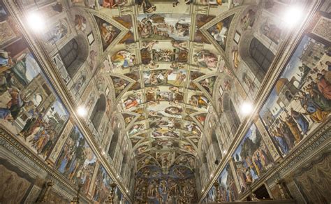 Reconstruction of the sistine chapel prior to michelangelo's frescoes (photo: The Sistine Chapel's masterpiece frescoes have been digitized