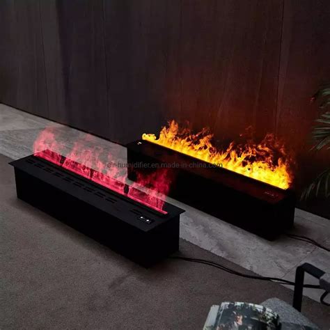 decorative flame led mist fireplace 3d vapor steam water fire place china fire place and water