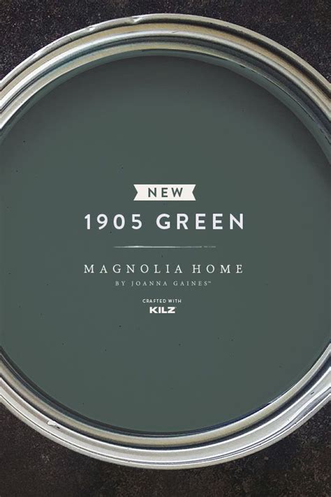 1905 Green From Magnolia Home By Joanna Gaines® Is A Slightly Jeweled
