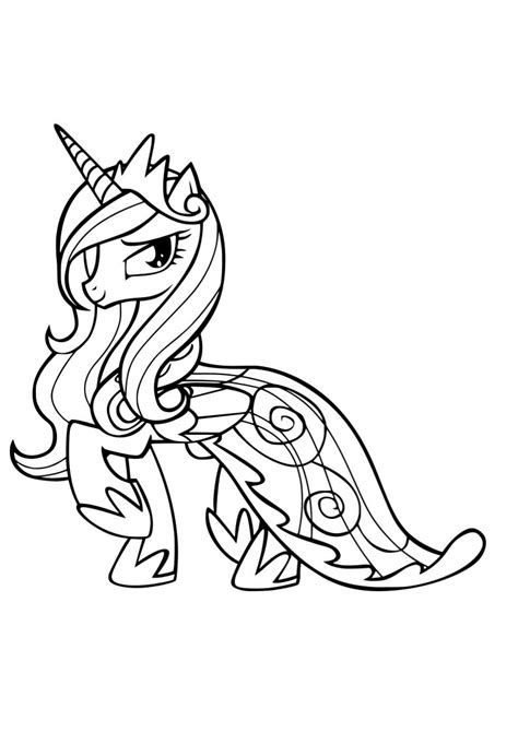 Unicornios Kawaii Para Imprimir Y Colorear - imagen para colorear