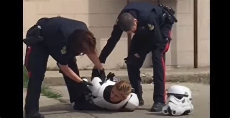 Woman Dressed As Storm Trooper Injured During Police Response Video News