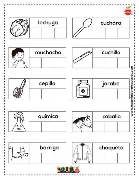Formando Palabras De Dos Sílabas 70 Palabras Aprender Spanish