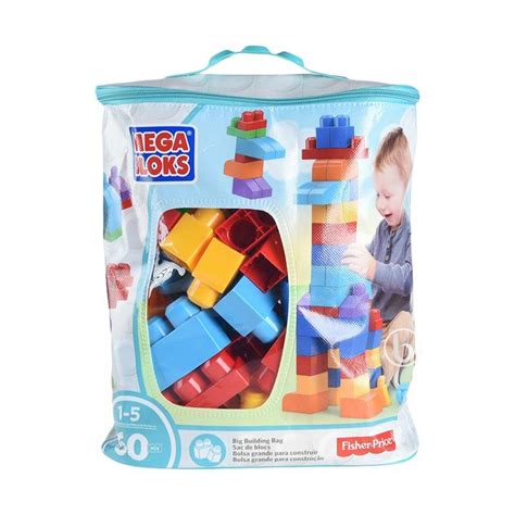 Jual Mega Bloks Big Building Bag Blue Mainan Block And Puzzle Dch55 60