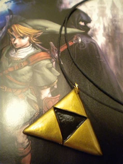 Triforce Necklace Legend Of Zelda Nintendo Etsy