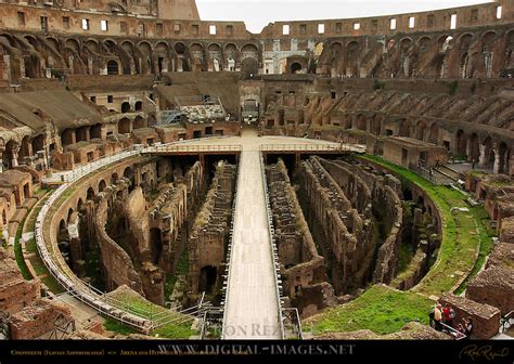 Colosseum Hypogeum 7192 VLG Digital Images By Ron Reznick