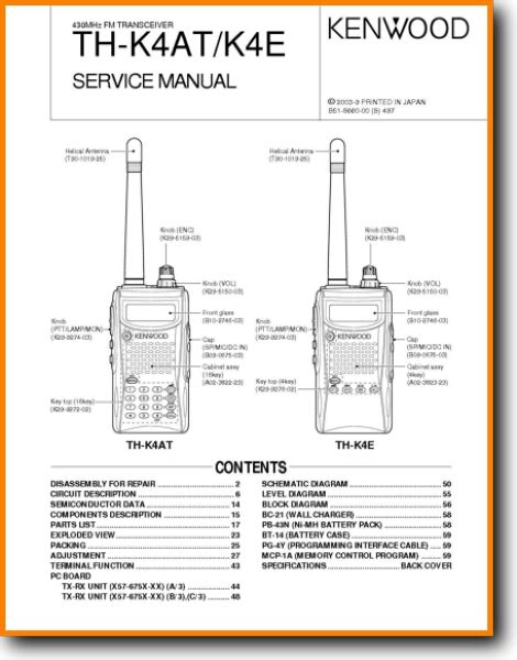 The department of english at t.h.k jain college was established in the year 2010. Kenwood THK-4 Legacy Radio - On Demand PDF Download | English