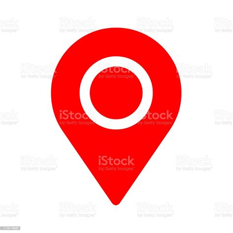 Red Map Pointer Stock Illustration Download Image Now Istock