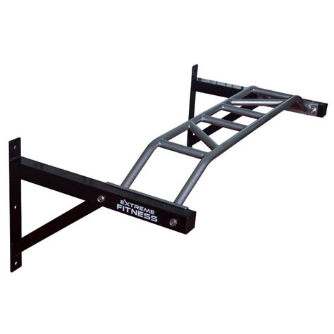 Extreme Fitness Wall Mount Multi Grip Pull Up Bar Extreme Fitness