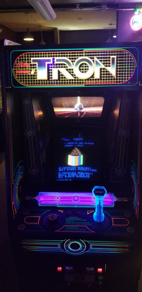 Tron Machine At A Local Arcade Rtron