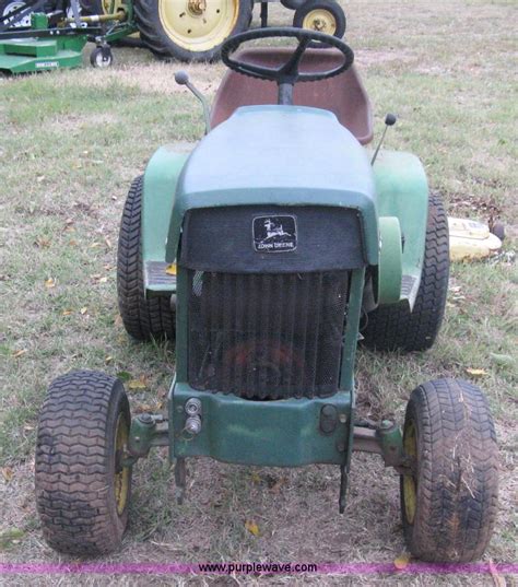 John Deere 120 Garden Tractor In Valley Center Ks Item A6003 Sold