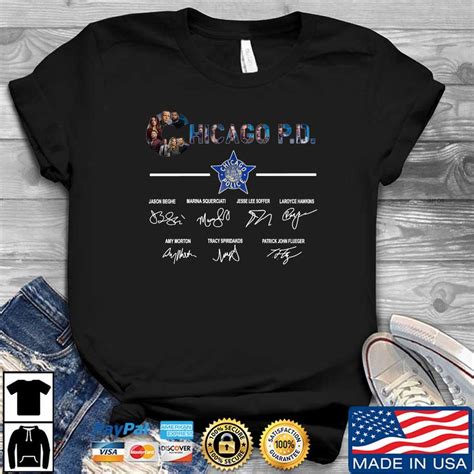 Chicago Pd Signatures Shirt Hoodie Sweater Long Sleeve And Tank Top