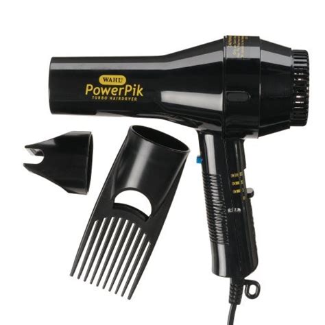 We believe in helping you find the product that is right. Wahl PowerPik Hair Dryer with Afro Pik Black | Love Afro ...