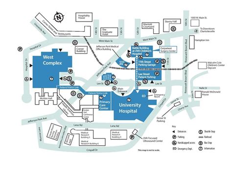 UVA Hospital Map