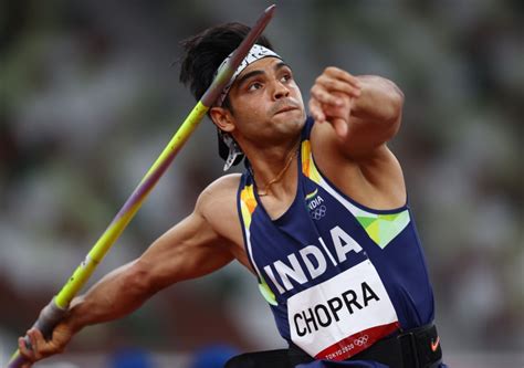 Athletics Indias Neeraj Chopra Wins Gold In Mens Javelin At The Tokyo