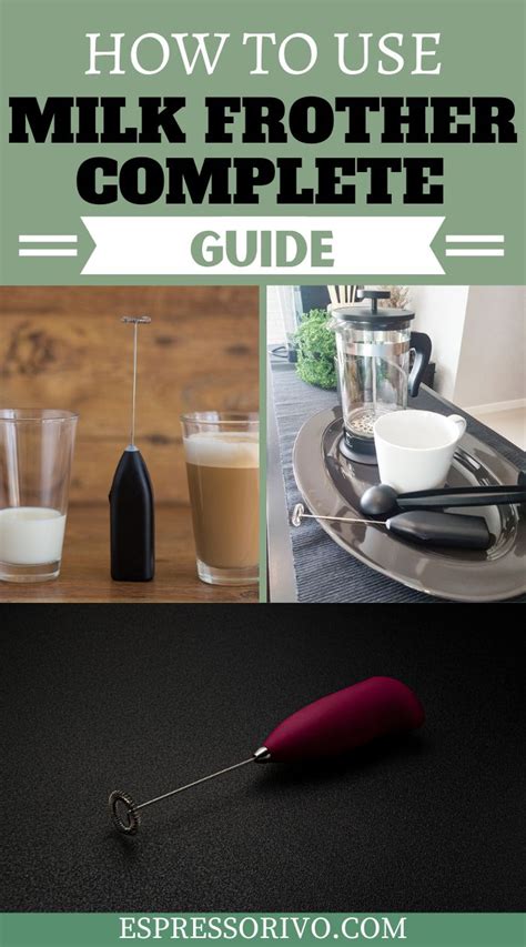 How To Use A Milk Frother Complete Guide Milk Frother Milk Frother