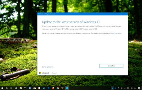 Windows 10 Version 1809 Download Using Update Assistant Pureinfotech