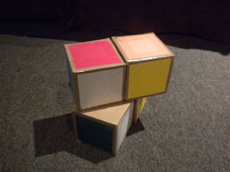 Build A Fully Functional 1x2x2 Rubiks Cube Out Of Cardboard 11 Steps