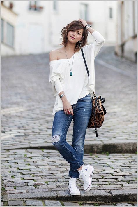 15 ripped jeans outfit ideas for street style your favorite page 5 white converse outfits