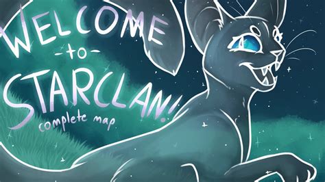 Welcome To Starclan Complete Warriors Map Youtube