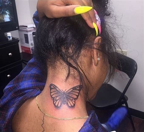 Tadiorx 👹 Girl Neck Tattoos Neck Tattoos Women Tattoos