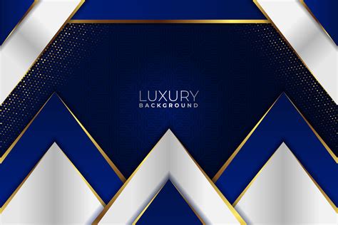 Luxury Royal Blue Geometric Background Graphic By Rafanec · Creative