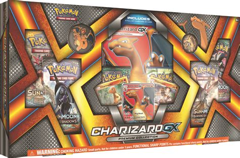His resolute flame trait lets him deal 30 more damage to your opponent's. Pokemon TCG Charizard GX Premium Box Trading Cards - Walmart.com - Walmart.com