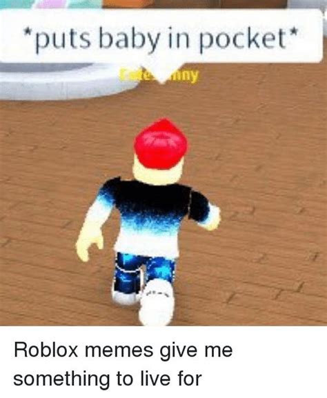 Little baby jesus from ricky bobby. *puts baby in pocket* in 2020 | Roblox memes, Roblox funny ...