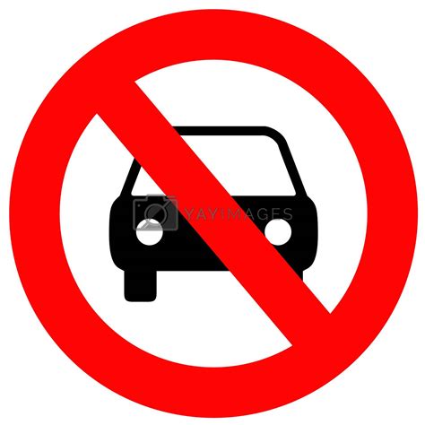 No Cars Allowed By Georgios Vectors And Illustrations Free Download