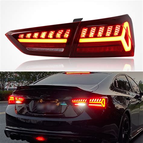 Car Led Taillight Tail Lights For Chevrolet Malibu 2016 2017 2018 2019