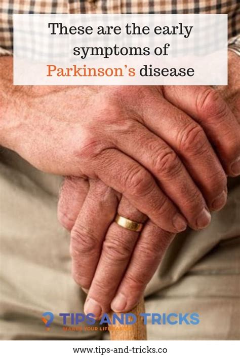 This Is How You Can Recognise The First Symptoms Of Parkinsons Disease Parkinsons Disease