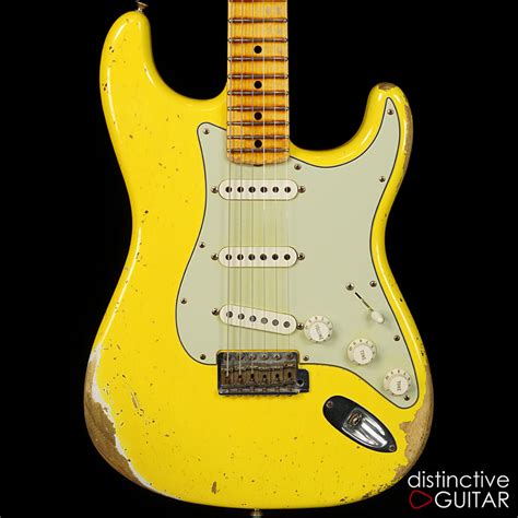 Fender Custom Shop 69 Stratocaster Relic Graffiti Yellow