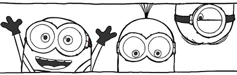How to Draw Bob Kevin and Stuart from The Minions Movie in Simple