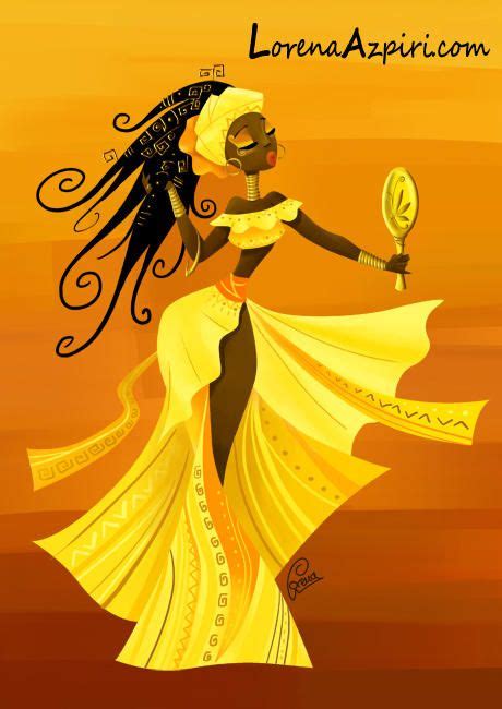 Oshun By Lorenaazpiri Oshun Goddess Oshun African Goddess