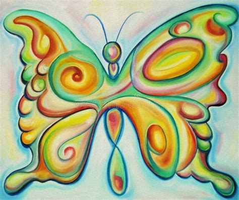 Abstract Painting Butterfly Stock Illustrations 12621 Abstract