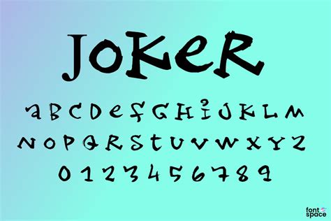 Joker Font 11 D Productions Fontspace