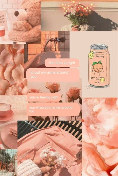 Vintage Peach Aesthetic Background Wallpapers 4k Wallpaper For Pc