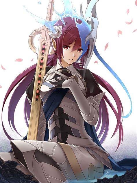 Fire Emblem Fates Kamui Red Hair Anime Characters Fantasy Characters