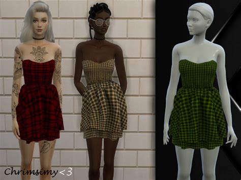The Sims Resource Poofy Dress