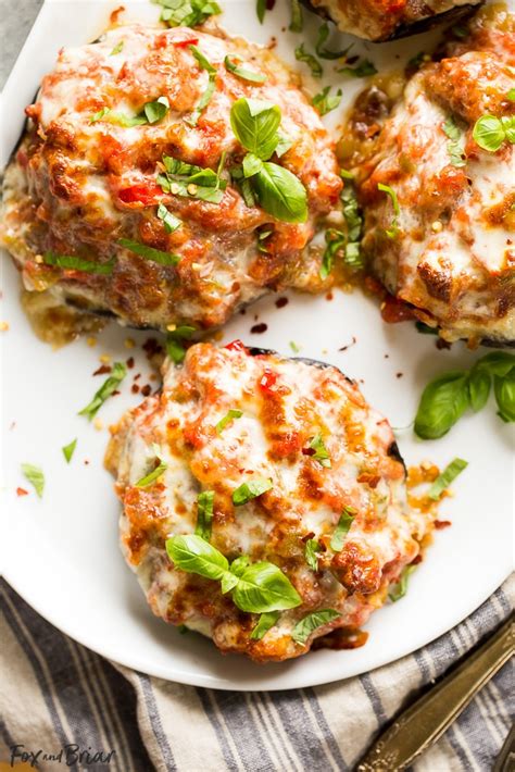Maybe you would like to learn more about one of these? Sausage Stuffed Portobello Mushrooms - Fox and Briar