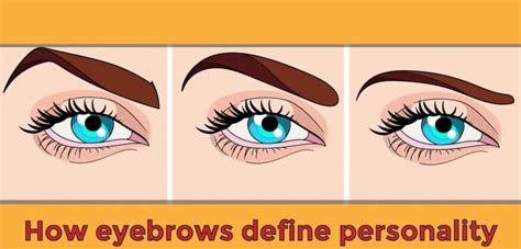 what your eyebrows says about you