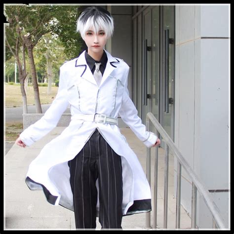 Hot Tokyo Ghoul Anime Cosplay Halloween Costume For Man Woman Cos Finsin Zuozum Sasaki Haise