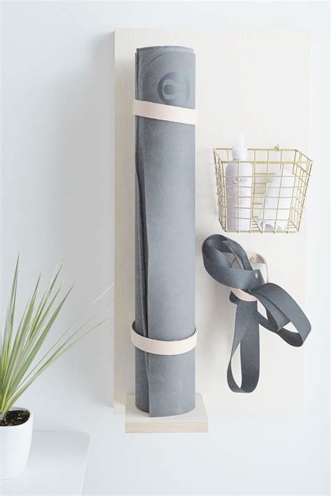 Maybe you would like to learn more about one of these? Trendy Ideas For Diy Home : diy-yoga-mat-storage-rack ...