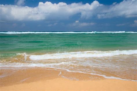 Peaceful Beach Scene Stock Photo Image Of Oceans Beauty 5144170