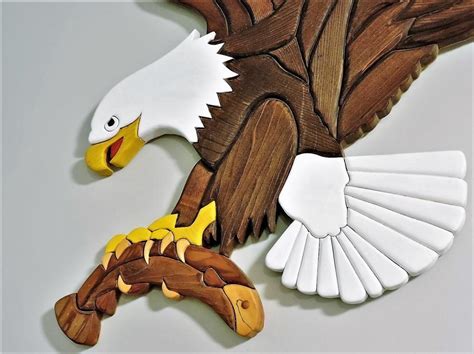 Intarsia Woodworking The Eagle