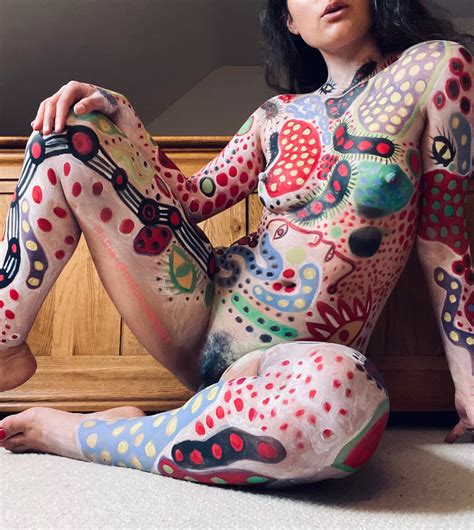 Ode To Yayoi Kusama Self Body Paint In My Bedroom Full Day Of