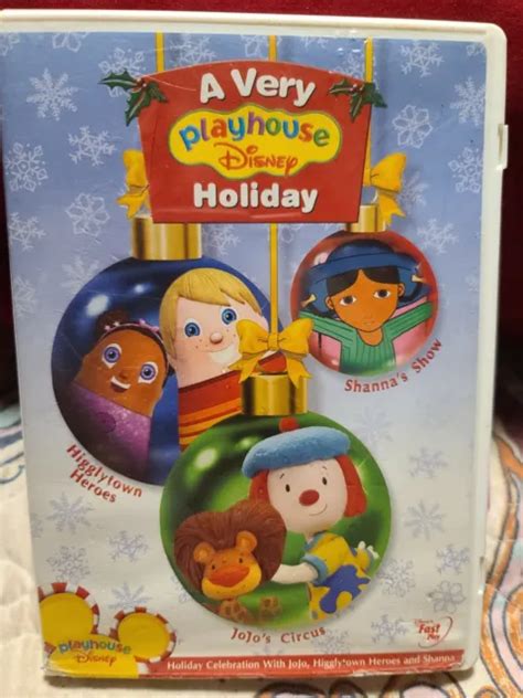 Shelf162c Dvd ~ A Very Playhouse Disney Holiday 1160 Picclick