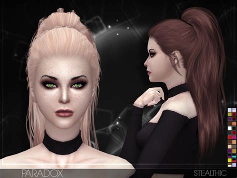 Paradox Female Hair By Stealthic At Tsr Sims 4 Updates