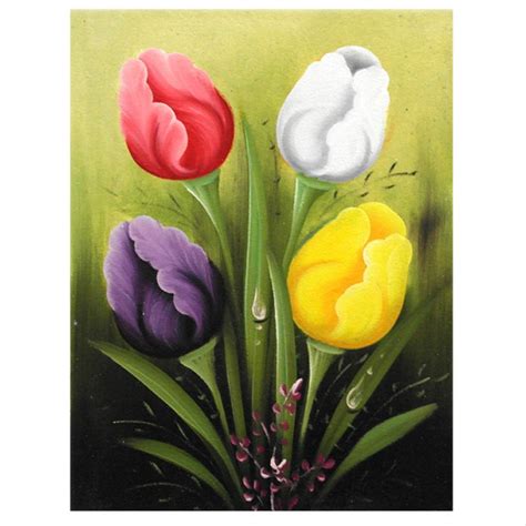 Malah, sekuntum bunga tulip ketika itu mampu bertukar tangan sehingga 10 kali. Jual Lukisan Bunga Tulip LZD-OKT-001 di lapak Toko Lukisan ...