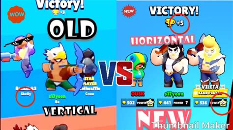 Always keep the distance and hide in the bushes. Old Vs New Brawl Stars Comparison!! - YouTube